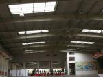 ASTM Material Sport Center Or Garage Steel Frame With White Colour
