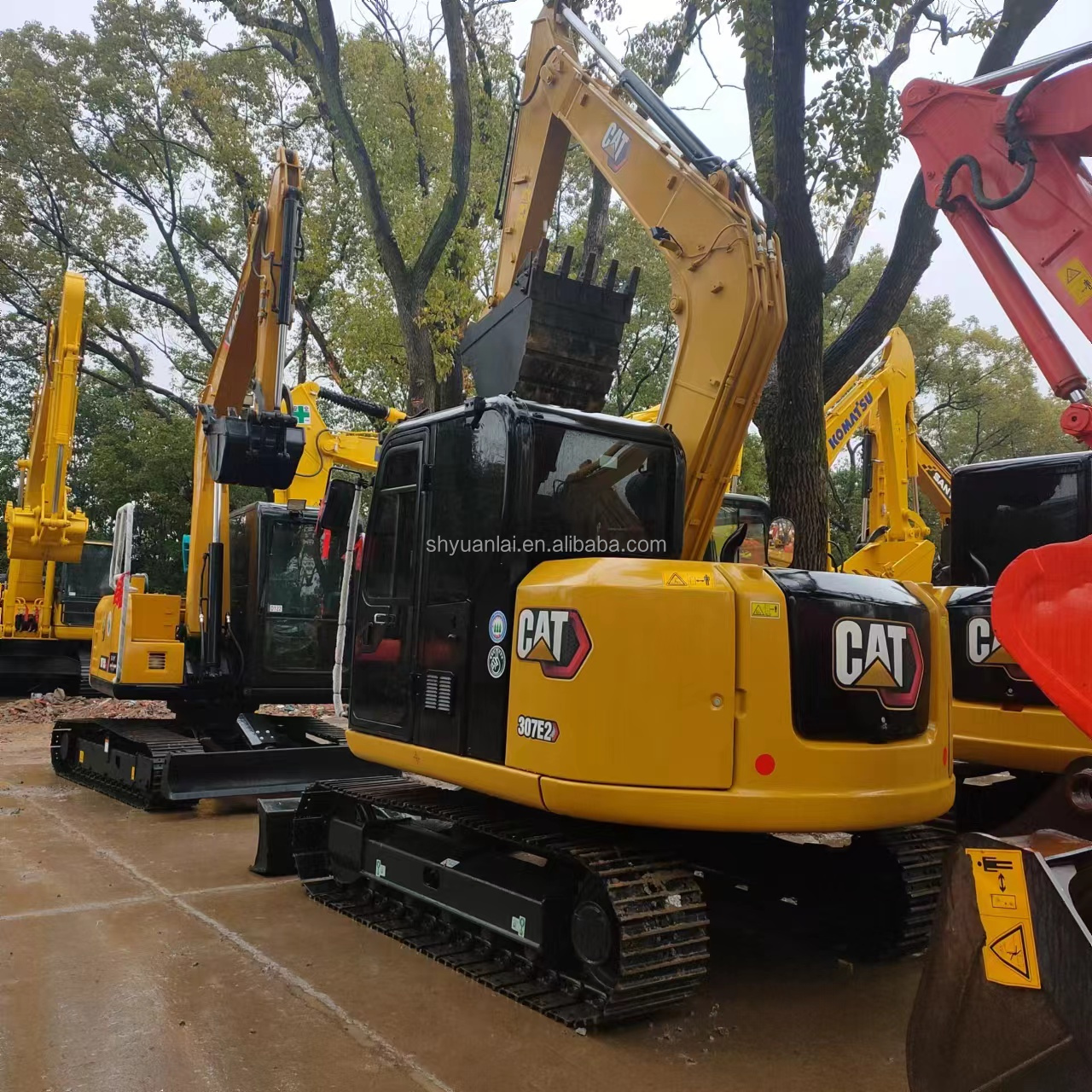 Mini Used CAT 307D Excavator Hydraulic Crawler Small Caterpillar Excavator 7Ton Good Condition