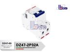 32 Amp Mini Circuit Breaker Double Pole Short Circuit Protection