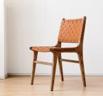 Mail Packing N Modern PU Leather Seat and Back Wooden Dining Chair with/without