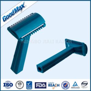 China Stainless Steel Medical Razor Disposable One Blade Easily Maintain Blue Color factory