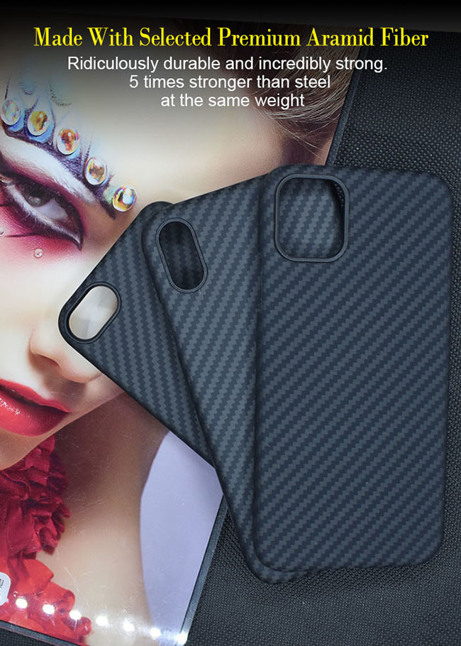 Super Strong Anti Fingerprint Aramid iPhone SE Case