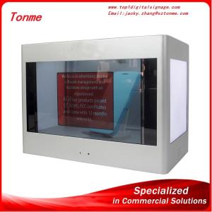 China 42 inch transparent lcd advertising box with touch screen,lcd advertising display factory