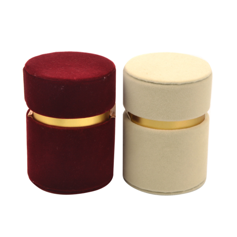 Customized end Cylinder Gift Box Packaging for Preserved Rose Flower Arrangements