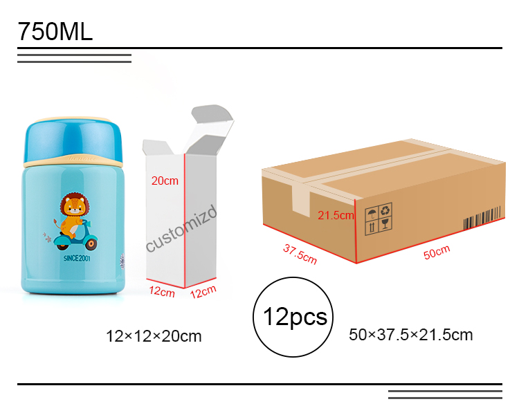 2020 New custom heated lunch box with cutlery, metal thermal insulated lunch box stainless steel for kids with bag