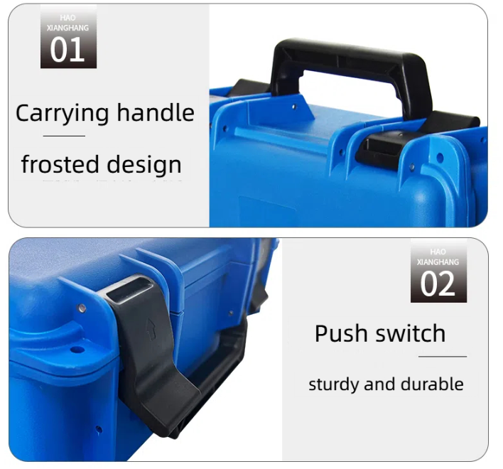 Custom Engineering PP Tool Box with Ergonomic Handle
