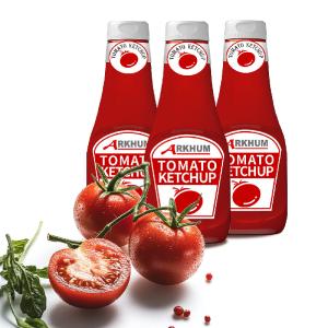 China Ketchup In A Glass Bottle Sweet Tangy Italian Tomato Sauce From Fresh Tomatoes factory
