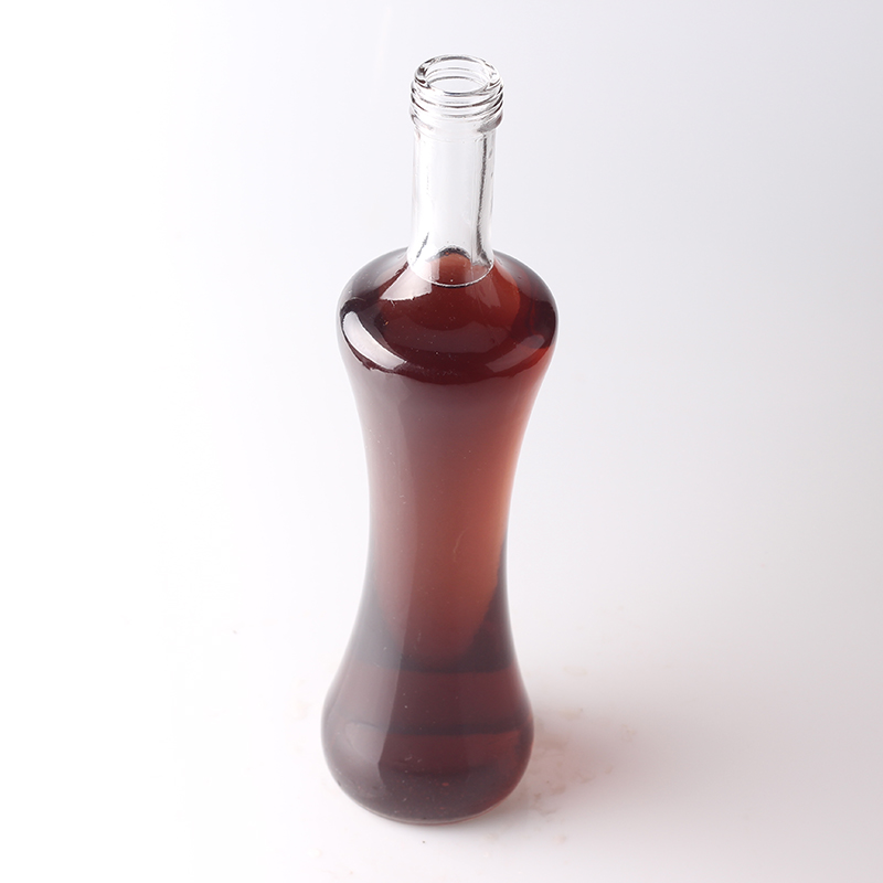 500ml 750ml 1000ml Glass Bottle for Tequila Customized Transparent Body Material