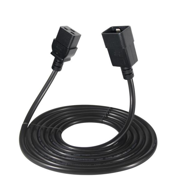 China IEC C19 to C20 Power Cord 1.5m 250V for Server PDU factory