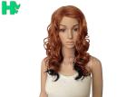 Loose Curly Long Synthetic Wigs Japanese Kanekalon Fiber Wigs