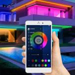 Self-Adhesive Design Bluetooth Music LED Strip for Bedroom Atmosphere Enhancemen