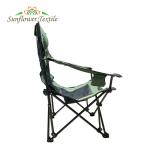 Green Steel Pipe Oxford Fabric Foldable Fishing Chair Light Folding Chair