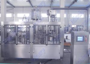 China Automatic Operated Liquid Filling Machine / Water Bottling Plant Machine factory