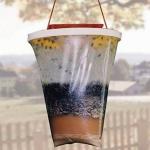 Newest outdoor fly trap disposable fly trap for farm gardon