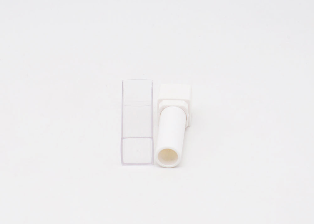 White Plastic Clear Recyclable 5g Refillable Empty Lipstick Tube
