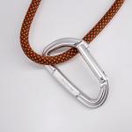 Heavy Duty 22KN D Shape Climbing Carabiner with Straight Gate and Aluminium