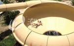 Outdoor Fiberglass Water Slide Games for One Person Per Time , Adult Used in