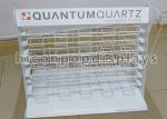 Custom Countertop Metal Wire 30 Piece of Marble Tiles Display Racks