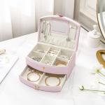 Multi Layer Clamshell Ornaments Storage Box Large Capacity For Hairpin Earrings