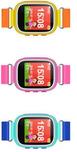 Child Smart Watch with 2G modem, Micro SIM card, 1.44 inch Screen, LBS location,