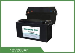 China Lithium Smart 12V 200Ah UPS Rechargeable Batteries With Bluetooth Connection factory