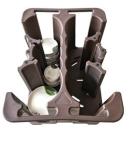 Hotel Restaurant Adjustable Dish Caddy Dolly For 11.7cm To 33cm Dishes