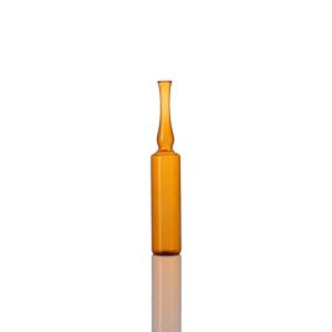 China 3ml Amber Good Chemical Stability Type 1 ISO Form B &amp; Form C Glass Ampoule factory