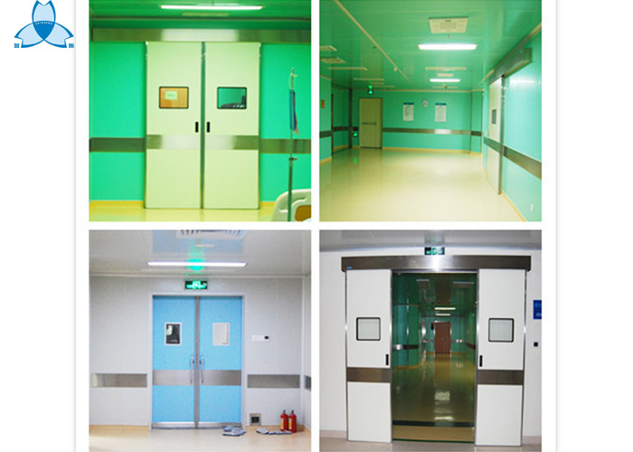 Stainless Steel Hospital Air Filter Electric Hospital Double Doors for Hospital Room
