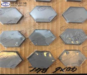 China Silicon Carbide Bulletproof Ceramic Body Armor Plates Excellent Ballistics Performance factory