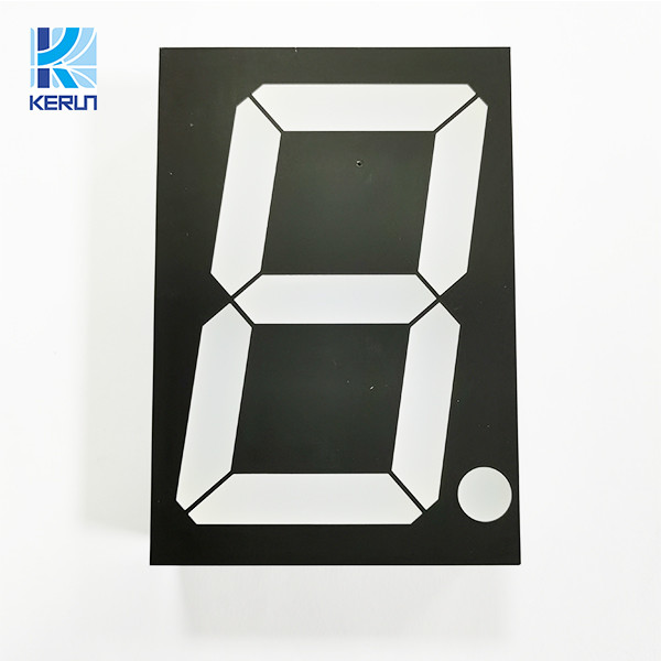 China 10 Pin 3" Single Digit Red LED 7 Segment Display factory