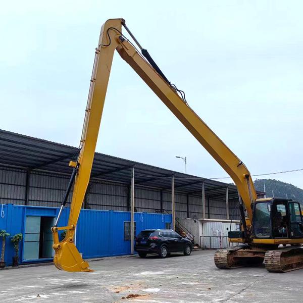 Q355B Excavator Long Boom 16m 18m with two ton addtional counter weight For