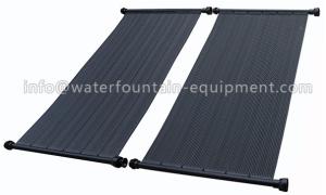 China Black Outdoor Plastic Solar Swimming Pool Heaters UV Stable High Efficient factory