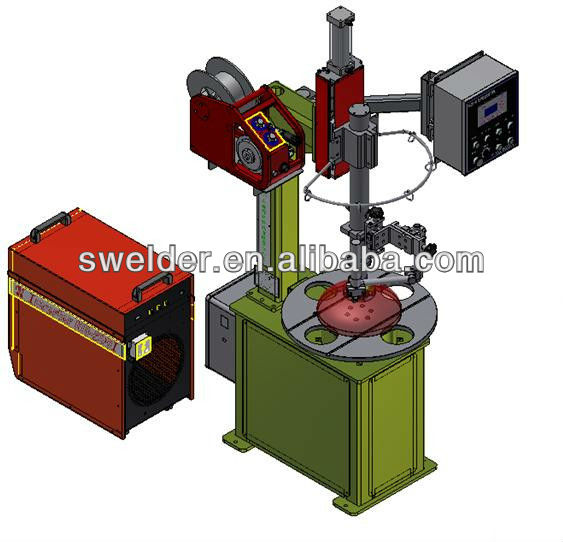 220V / 380V Industrial Water Tank Welding Machine Automatic Customized