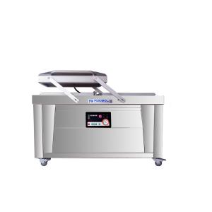 China Double Chamber Vacuum Packing Machine Commercial Sealing Machine PLC Control factory