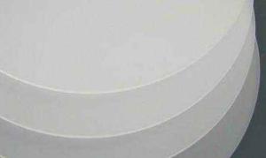 China 0.3mm Light Diffusion PC DE 011267 Milky White Lamp Plastic Cover factory