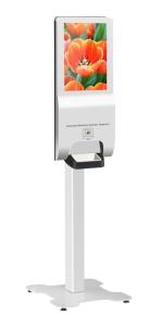 China 1920*1080P Automatic Hand Gel Dispenser 21.5 Inches Android Advertising Terminal factory