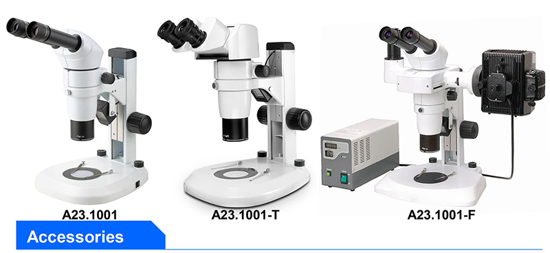 A23.1001-F Flourescent Stereoscopic Zoom Microscope Wf15x