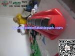 4 People Inflatable Banana Boat / Inflatable Water Games Toy For Adults