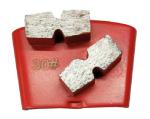 Silver Welding Metal Bonded Concrete Grinding Plate For HTC Systems