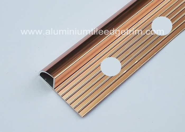 aluminium external corner tile trim