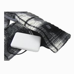 Washable Fleece Scarf With Graphene Heating Element For Warmer