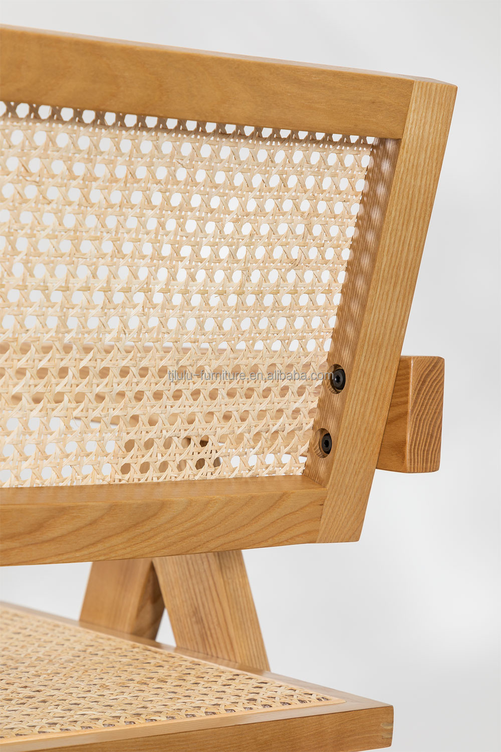 Solid Wood High Bar Stool Chair with Back Rest and Arms Natural/Walnut/Black