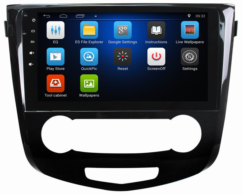 Ouchuangbo car gps bluetooth stereo android 8.1 for Nissan Qashqai 2016 support USB SWC wifi WIFI 2+32