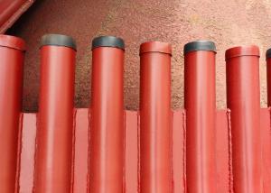 China ISO9001 Boiler Parts Carbon Steel Membrane Wall / Water Wall Panels 53.5x4.5x6000mm factory