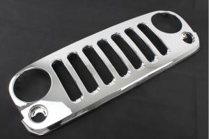 China Front Grille For Jeep Wrangler JK 2007-2014 middle Grid 4*4 auto accessoires factory
