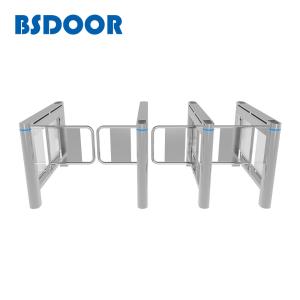 China 304 Stainless Steel Speed Gate Swing Barrier Turnstile 120W Access Mechanism factory
