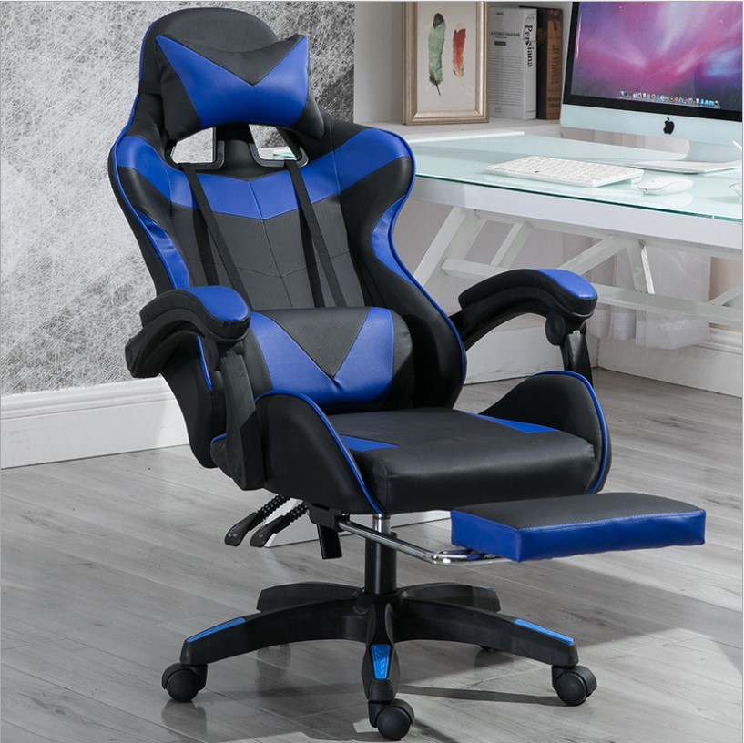 Modern Design PVC Leather Gaming Chair Backrest Adjustable 90-180 for Ultimate Support