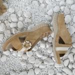 BS071 Amazon New Style European And American Slippers Women Casual Slope Heel