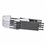Picnic Outdoor Plastic Folding Chairs Blow Moulded Plastic Chair Foldable