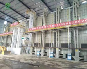 China GRAY Circulating Corn Drying Machine 380V For Grain Storage factory